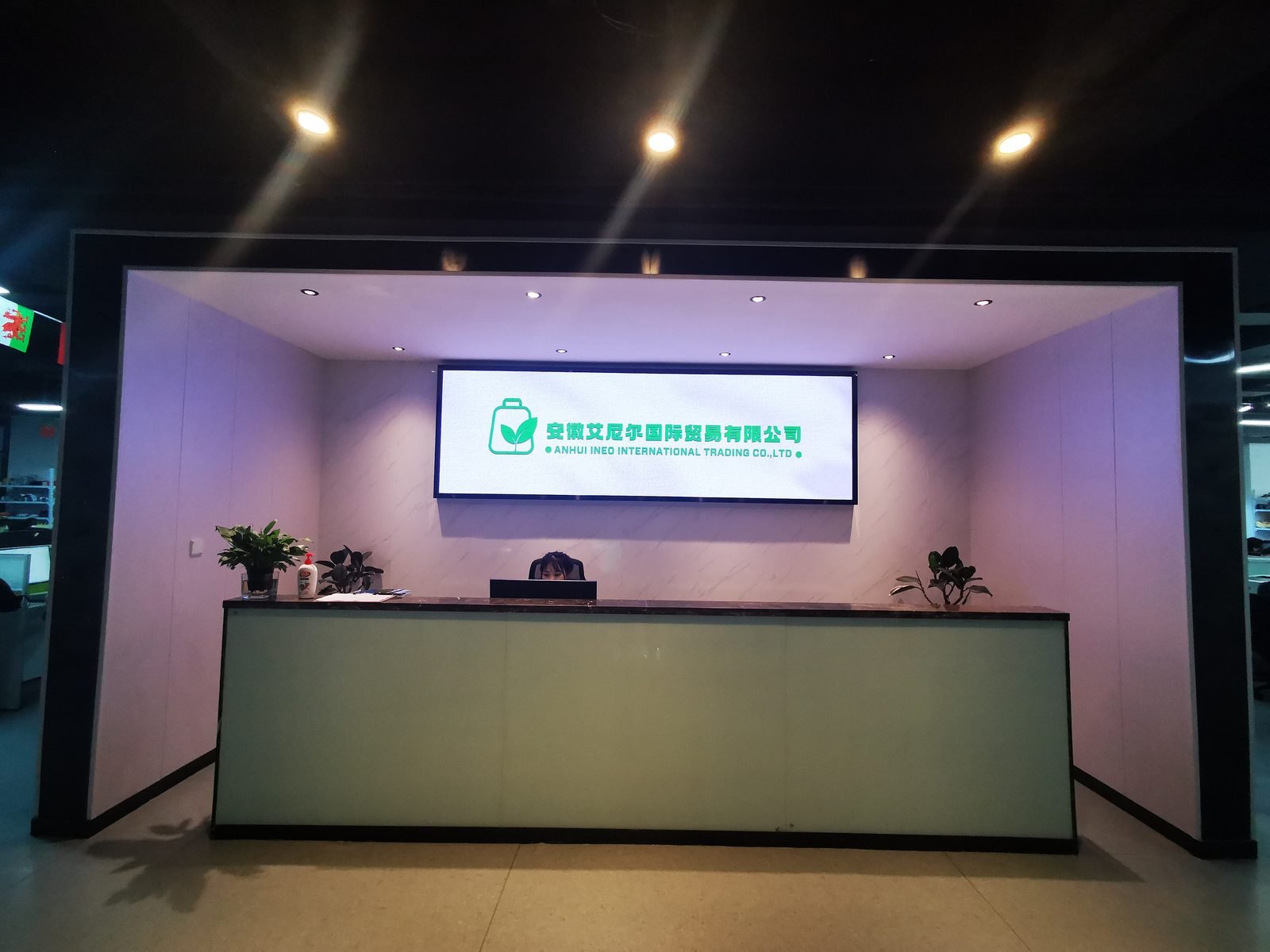 Front desk — INEO showroom