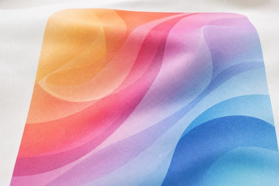 Digital printing — logo technique at INEO bag factory